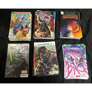 BAGGED AND BOARDED HUGE VINTAGE AND RARE MARVEL AND DC COMIC BOOK HAUL LOT